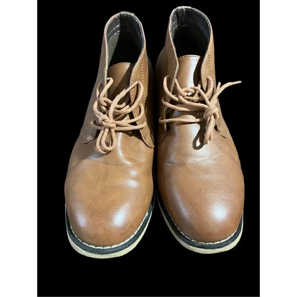 London Fog LFM - Broadstreet Brown Chukka Boots / SZ: 10